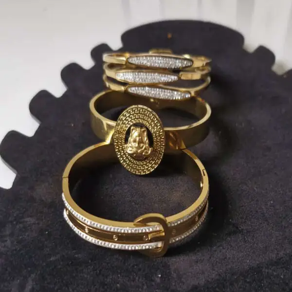 golden lion bracelet